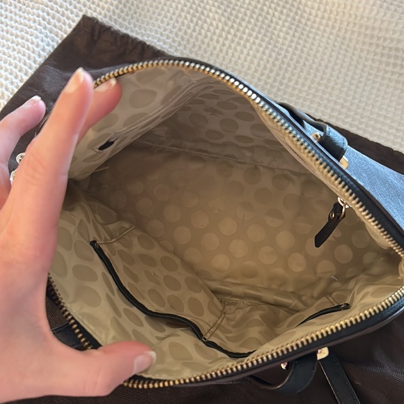 Kate Spade New York Black Leather Handbag - Picture 9 of 16